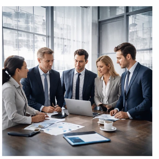 Board meeting discussing finance