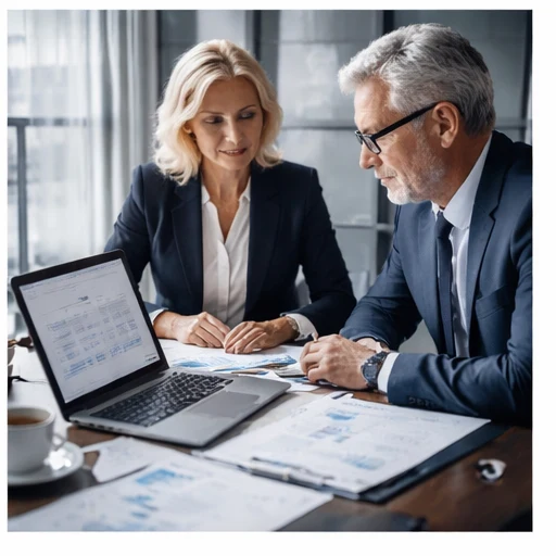 Financial consultants in a planning session